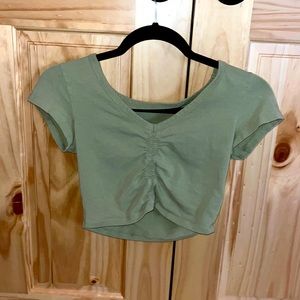 small american eagle crop top.